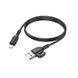 Кабель BOROFONE BX91 USB to iP 2.4A,1m, PVC, PVC connectors, Black (6974443389883) [802313], фото 1