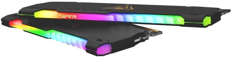 Модуль пам`яті DDR4 2x16GB/3200 Patriot Viper Steel RGB Black (PVSR432G320C8K) [607516]