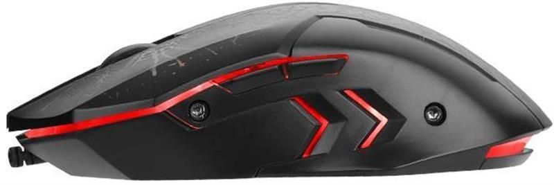 Миша Marvo 7 colors-LED Black (M207) [621607]