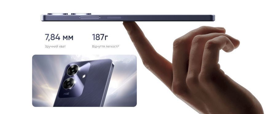 Смартфон Realme Note 60 4/128GB (RMX3933) Marble Black (RMX3933 4/128GB Marble Black) [600140]