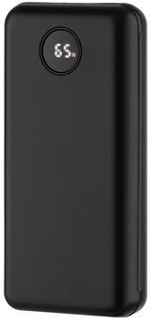 Акумулятор портативний літій-іонний Power Bank 2E 30000мА&middot;год, 65Вт, PD, QC, чорний (2E-PB3009-BLACK) [114402]