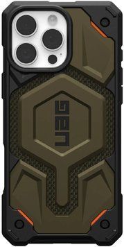Чохол UAG для iPhone 16 Pro Max, Monarch Pro Magsafe, Kevlar Element Green (11445711397B) [108740]