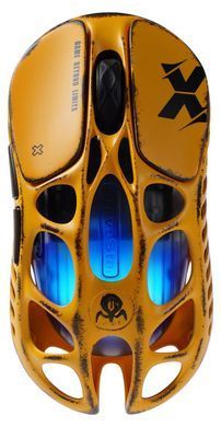 Миша GravaStar Mercury X, BT/WL/USB-A, RGB, Battle-Worn Yellow (GS_X_YLW) [113692]