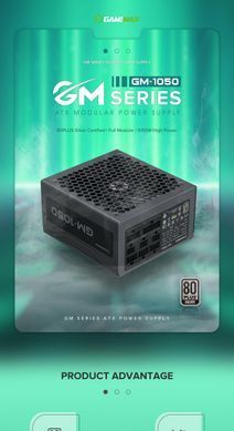 Блок живлення GAMEMAX (GM-1050 Modular) [303209]