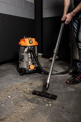 Пилосос професійний Neo Tools 1400Вт 18 кПа контейнер 30л HEPA колеса 5.92кг (04-738) [105703]
