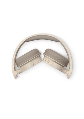 Навушники On-ear Philips TAH3209 BT 5.3, Wireless, Mic, Бежевий (TAH3209BG/00) [107443]