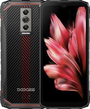 Смартфон Doogee Blade 10 6.56" HD+ /4GB/128GB/ T606 / 5150mAh / 16+8Мп / NFC/IP68/IP69K Kevlar Red (Blade10_4_128GB_Kevlar) [400689]