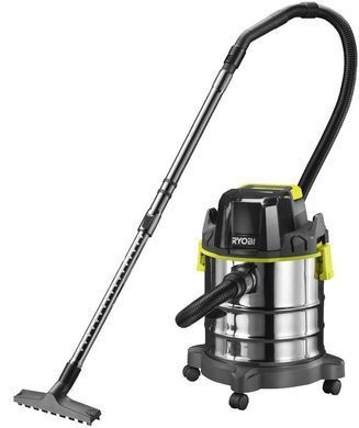 Пилосос акумуляторний професійний Ryobi ONE+ R18WDV-0 18В 82Вт 11.4кПа контейнер 18л 4.7кг без АКБ та ЗП (5133004724) [105593]