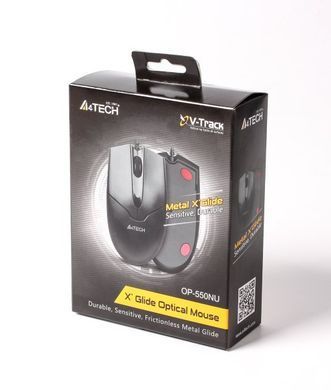 Миша A4Tech OP-550NU Black USB V-Track (OP-550NU USB (Black)) [606314]