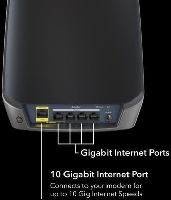 WiFi Mesh-система Netgear Orbi RBK862SB 2-pack (RBK862SB-100EUS) [615138]