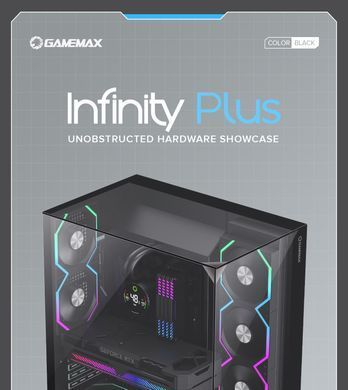 Корпус для ПК GAMEMAX (Infinity Plus BK) [303371]