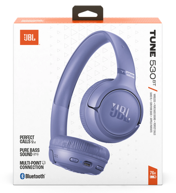 Гарнітура JBL TUNE 530BT Lavender (JBLT530BTLAVEU) [203404]
