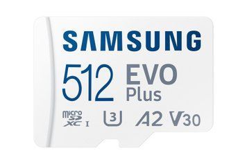 Карта пам&rsquo;яті MICRO SDXC EVO+ 512GB V30 W/A SAMSUNG (MB-MC512SA/EU) [501170]