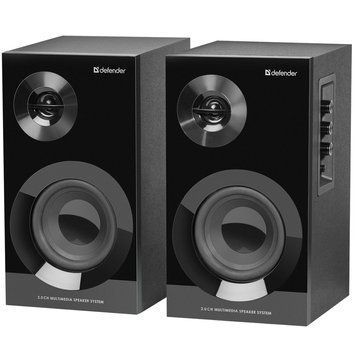 Акустична система 2.0 Defender Aurora S40, 40Вт (RMS) MDF Bluetooth,чорна (65240) [405251]