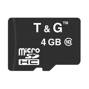 Карта пам`ятi MicroSDHC 4GB Class 10 T&G (TG-4GBSDCL10-00) [606973]
