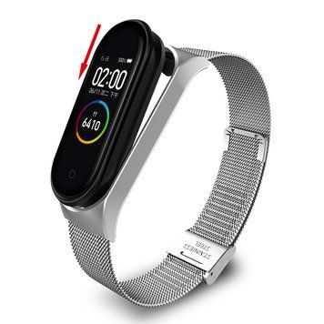 Ремінець BeCover Metal для Xiaomi Mi Smart Band 8 Silver (709358) [604859]