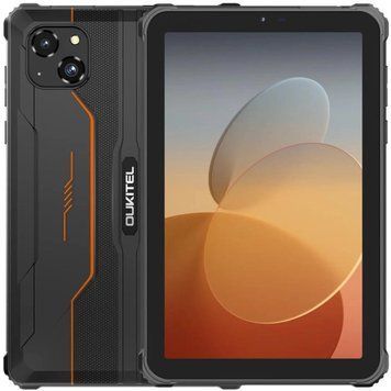 Планшет OUKITEL RT3 pro 8" 4/128GB NFC LTE Black-Orange (6931940767187) [715898]