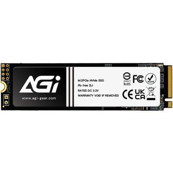 SSD 2Tb AGI AI298 M.2 2280 PCIe Gen 3x4 NVMe 1.3 3D NAND, Retail (AGI2T0GIMAI298) [403905]