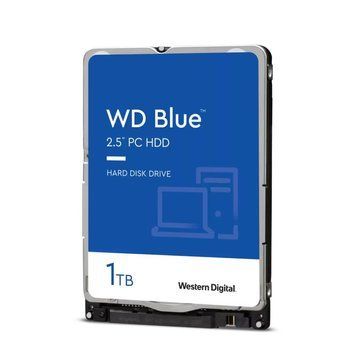 Запам&rsquo;ятовувальний пристрій на жорстких дисках HDD SATA2.5" 1TB 6GB/S 128MB BLUE WDC (WD10SPZX) [501507]