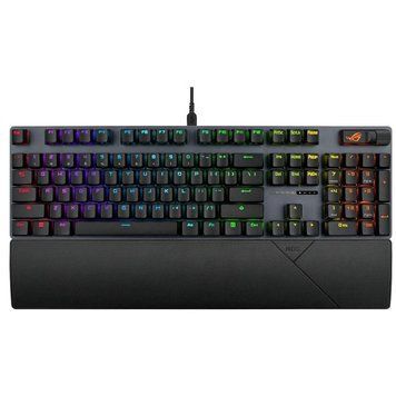 Клавiатура Asus ROG Strix Scope II X Black (90MP03XG-BKMA00) [619886]