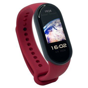 Силіконовий ремінець BeCover для Xiaomi Mi Smart Band 9 Red Wine (711969) [605009]