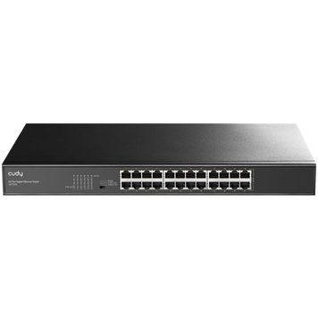 Комутатор Cudy GS1024L, 24 портовий Gigabit Metal Switch, 19" RM (GS1024L_EU_V1.0) [401604]