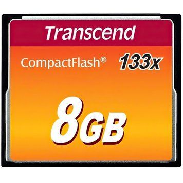 Карта пам'яті Transcend 8Gb Compact Flash 133x (TS8GCF133) [705226]