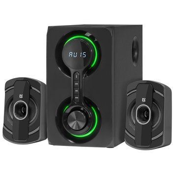 Акустична система 2.1 Defender Eclipse, 40Вт Bluetooth/MP3/SD/USB/AUX/RC (65593) [405250]