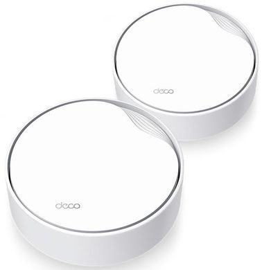 Система WiFi-Mesh TP-LINK Deco X50 AX3000, 1xGE LAN/WAN, 1x2,5GE LAN/WAN, 2мод, PoE (DECO-X50-POE-2-PACK) [104606]