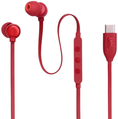 Гарнітура JBL TUNE 310C USB-C Red (JBLT310CRED) [201344]