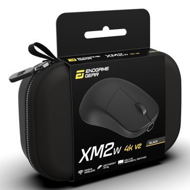 Миша ігрова бездротова Endgame Gear XM2w 4k v2, чорний (PGW-EG-MOU-079) [503875]