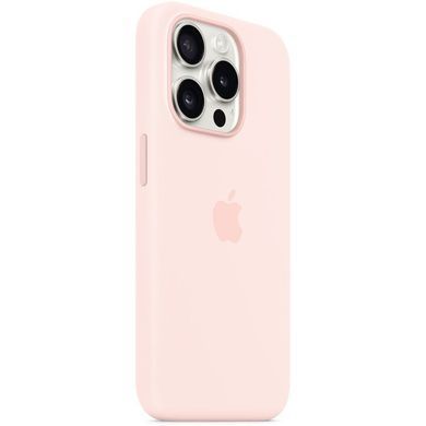 Чохол-накладка Apple Silicone Case with MagSafe для Apple iPhone 15 Pro Light Pink (MT1F3) [614869]