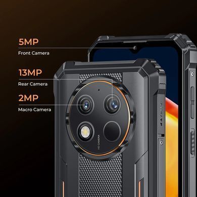 Смартфон Oukitel G1S 6.5"HD+ /4GB/128GB/ T606 /10600mAh /13+5Мп/ IP69K /NFC Black (G1S_BK) [405002]