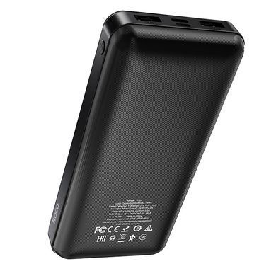 Зовнішній акумулятор HOCO J72A Easy travel power bank(20000mAh) Black (6931474738394) [806580]