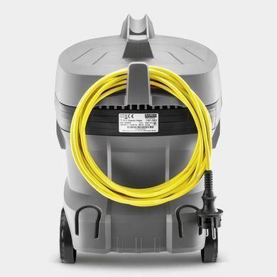 Пилосос професійний Karcher T 11/1 Classic Hepa 850Вт 235мБар контейнер 11л сухе прибирання 4.29кг (1.527-199.0) [113951]