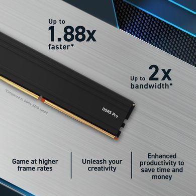 Модуль пам'яті PRO 32GB DDR5-5600 CRUCIAL (CP32G56C46U5) [503746]