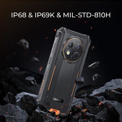 Смартфон Oukitel G1S 6.5"HD+ /4GB/128GB/ T606 /10600mAh /13+5Мп/ IP69K /NFC Black (G1S_BK) [405002]