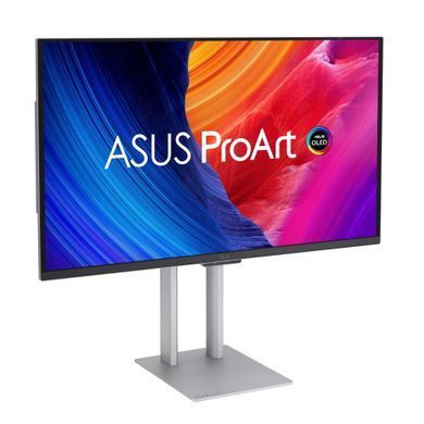 Монітор Asus 26.5" ProArt OLED PA27UCDMR HDMI, DP, UCB-C, 2xThunderbolt, USB, MM, QD-OLED, 3840x2160, 240Hz, 0.1ms, DCI-P3 99%, AdaptiveSync, Pivot, HDR400 (90LM04NE-B01K71) [114267]