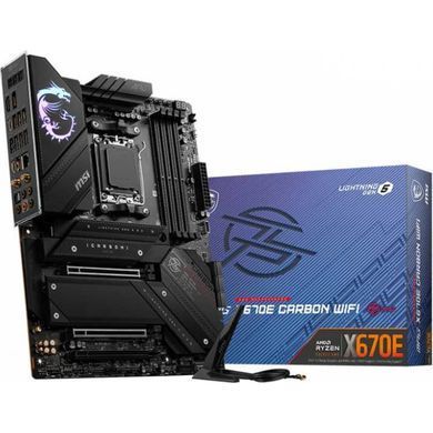 Материнська плата MSI Socket AM5 (MPG X670E CARBON WIFI) [615319]