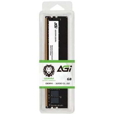 DDR4 8Gb 3200MHz AGI UD138, Retail (AGI320008UD138-ST) [401105]
