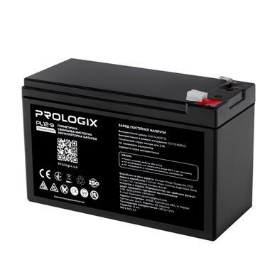 Акумуляторна батарея Prologix 12V 9AH AGM (PL12-9) [615350]