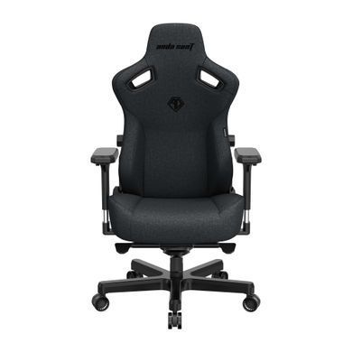 Крісло для геймерів Anda Seat Kaiser 3 Size XL Fabric Dark Gray (AD12YDC-XL-01-GB-CF) [620244]