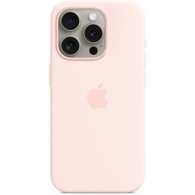 Чохол-накладка Apple Silicone Case with MagSafe для Apple iPhone 15 Pro Light Pink (MT1F3) [614869]