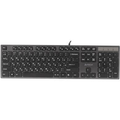 Клавiатура A4Tech KV-300H Grey/Black (KV-300H USB (Grey+Black)) [605889]