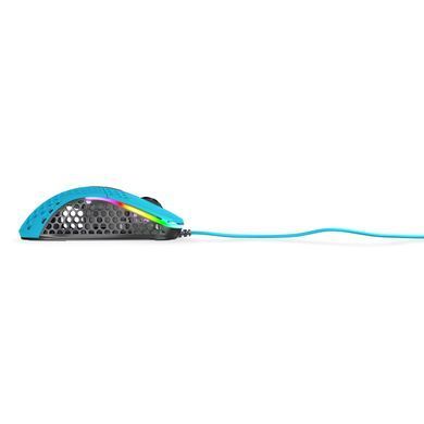 Миша Xtrfy M4, USB-A, RGB, Miami Blue (XG-M4-RGB-BLUE) [103943]