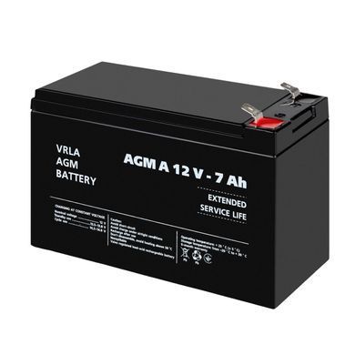 Акумулятор для сигналізації AGM А 12V - 7 Ah (LP3058) [900296]
