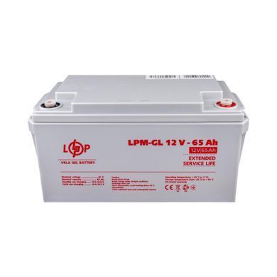 Акумулятор гелевий LPM-GL 12V - 65 Ah (LP3869) [900211]