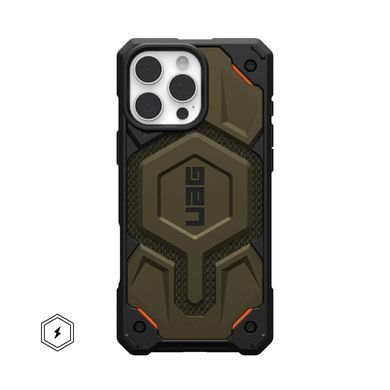 Чохол UAG для iPhone 16 Pro Max, Monarch Pro Magsafe, Kevlar Element Green (11445711397B) [108740]
