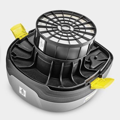 Пилосос професійний Karcher T 11/1 Classic Hepa 850Вт 235мБар контейнер 11л сухе прибирання 4.29кг (1.527-199.0) [113951]