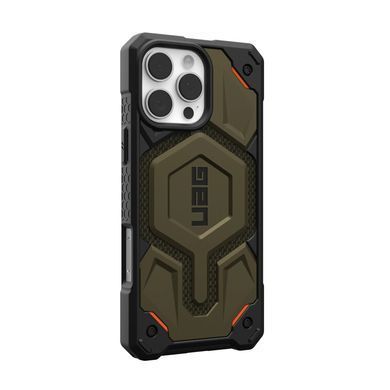Чохол UAG для iPhone 16 Pro Max, Monarch Pro Magsafe, Kevlar Element Green (11445711397B) [108740]